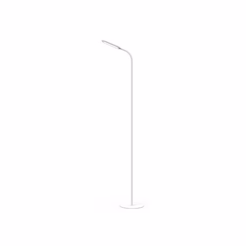 PLATINET stojací lampa 10W, dálkové ovládání, bílá
