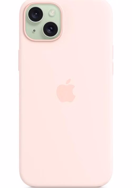 iPhone 15 Plus Silicone Case with MagSafe - Light Pink *Poškodený obal*