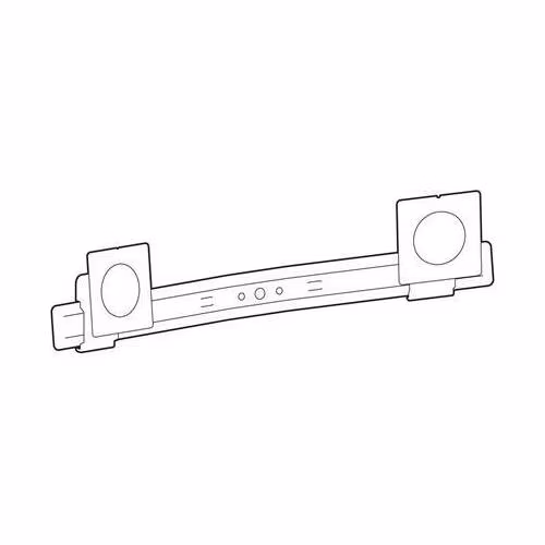 ERGOTRON LX Pro Dual Direct Bow and Pivots (black), rozšíření pro dva monitory, černá