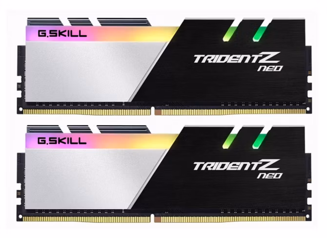 G.SKILL 16GB kit DDR4 3600 CL16 Trident Z Neo RGB
