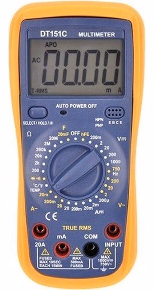 Solight profesionálny multimeter, tru RMS