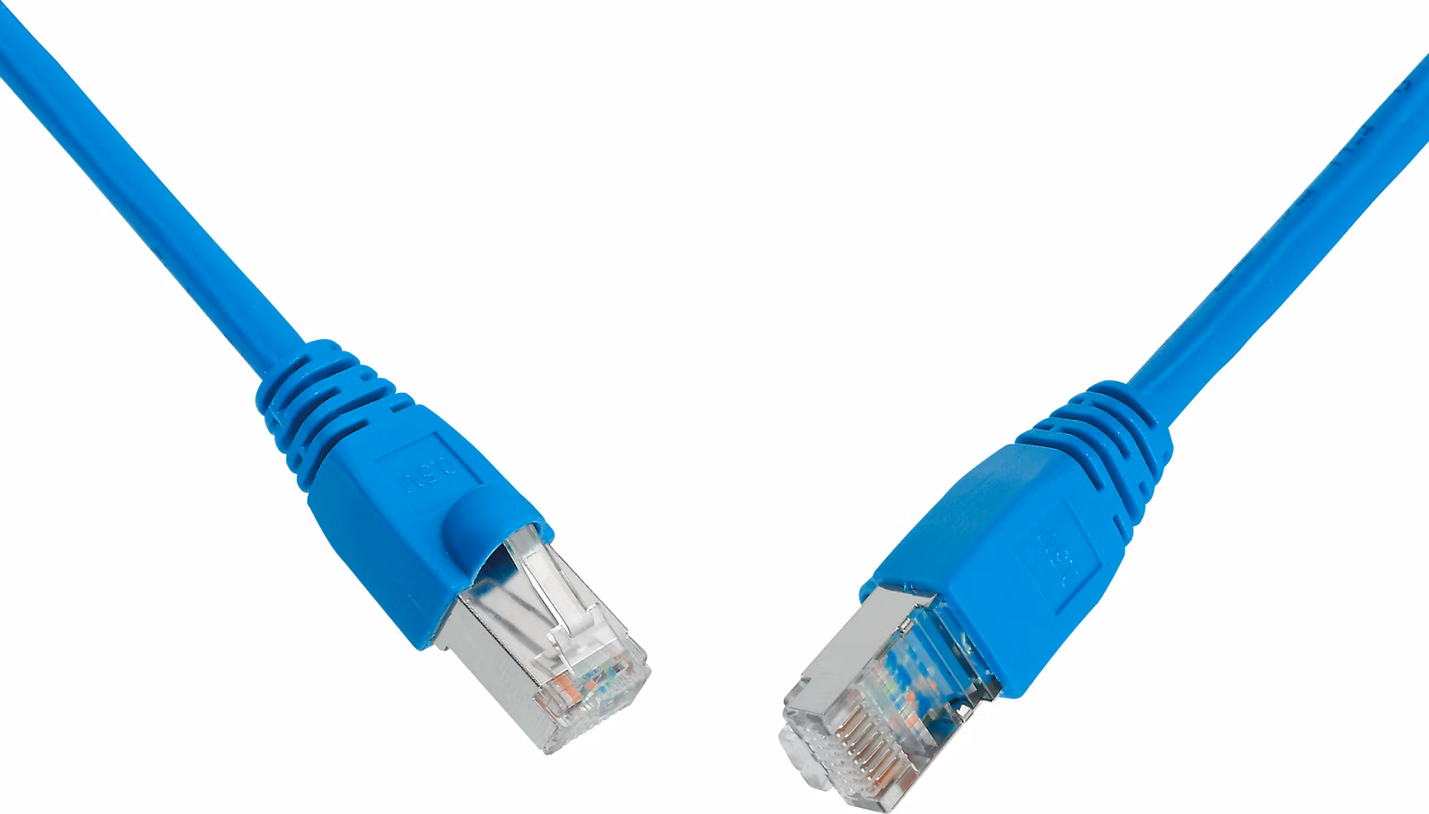SOLARIX patch kábel CAT6 UTP PVC 1m modrý snag-proof