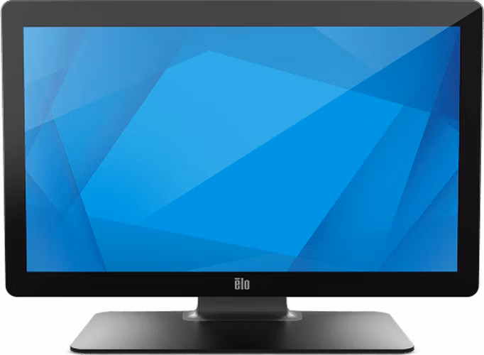 Elo 2202L 22-inch wide LCD Desktop, Full HD, Projected Capacitive 10-touch, USB Controller, Anti-glare, Zero-bezel, Stand, VGA and
