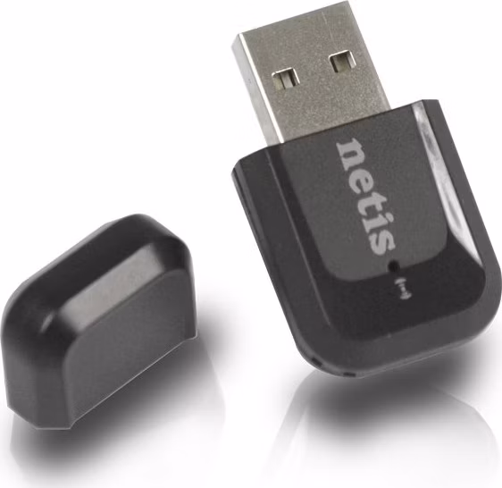 STONET by NETIS WF2123 USB Adapter / 802.11b/g/n / 300Mb / 2.4GHz / USB2.0 / černý