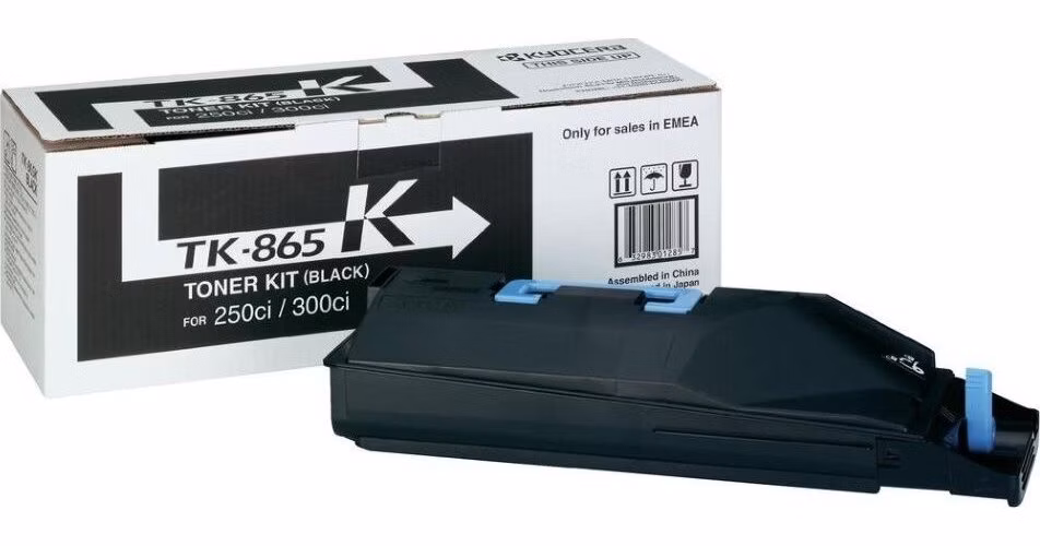 Kyocera toner TK-865K/ TASKalfa 250ci/ 20 000 stran/ Černý