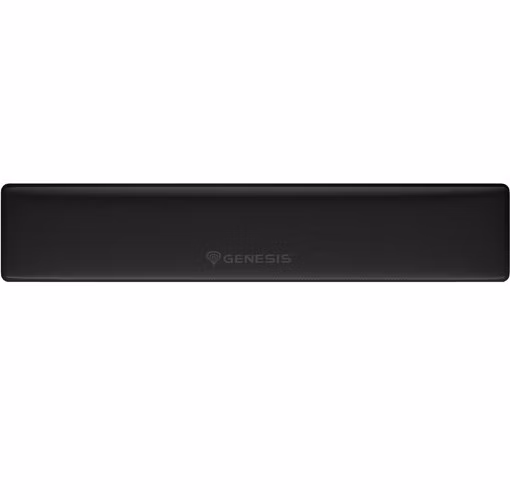 Ergonomická opierka zápästia ku klávesnici Genesis RUBID 600, 440x88mm, Čierna