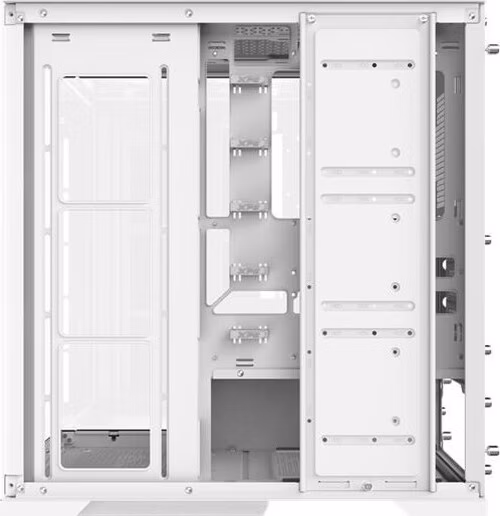 ADATA XPG case INVADER X Mid-Tower, bez zdroje, bez ventilátorů, Bílá