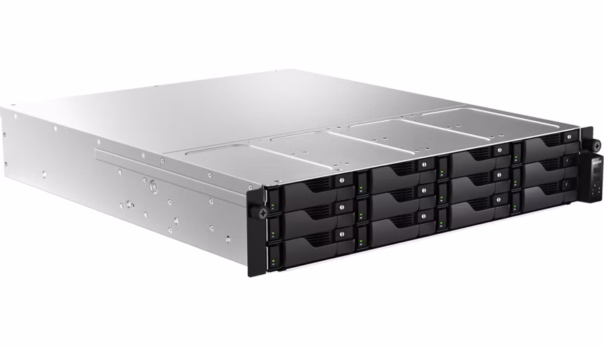 Asustor NAS AS7212RDX+RAIL / 12x 2,5"/3,5" SATA III/ AMD Ryzen 7 3,8GHz / 16GB/ 2x1GbE + 2x10GbE/ red. zdroj