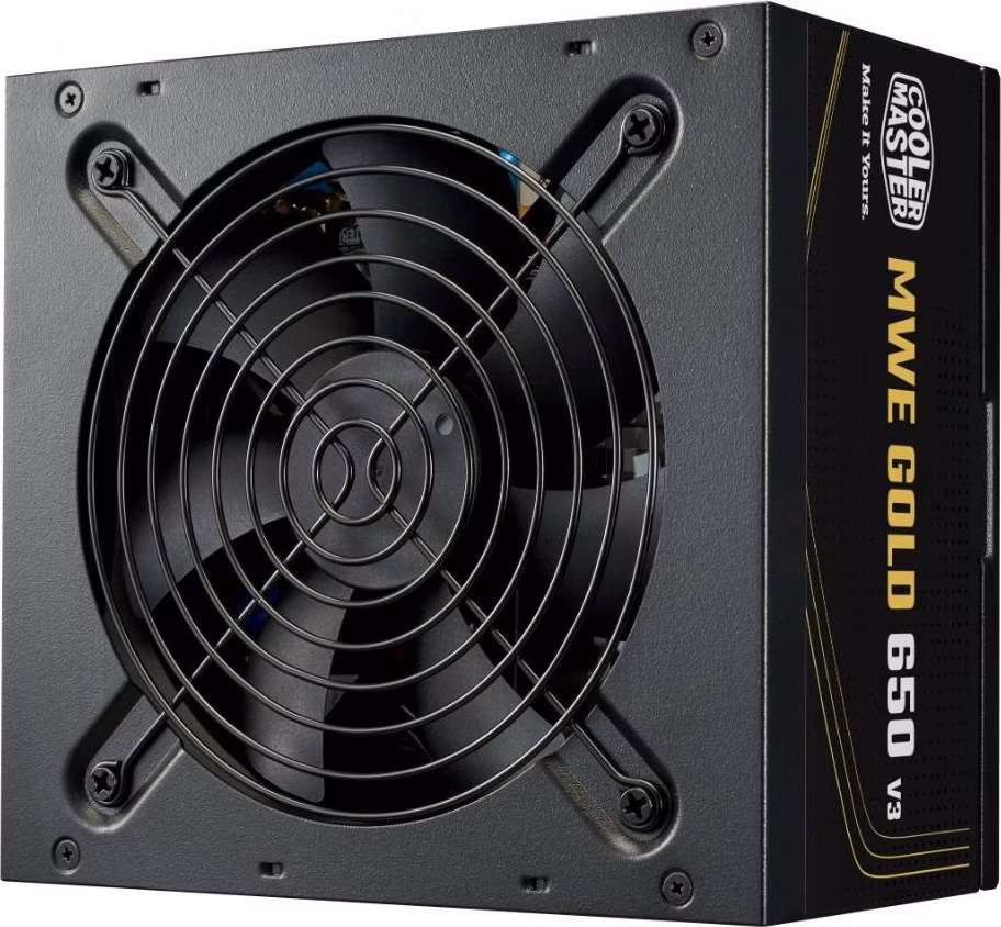 Cooler Master zdroj MWE Gold 650W V3, 120mm, 80+ Gold, ATX 3.1