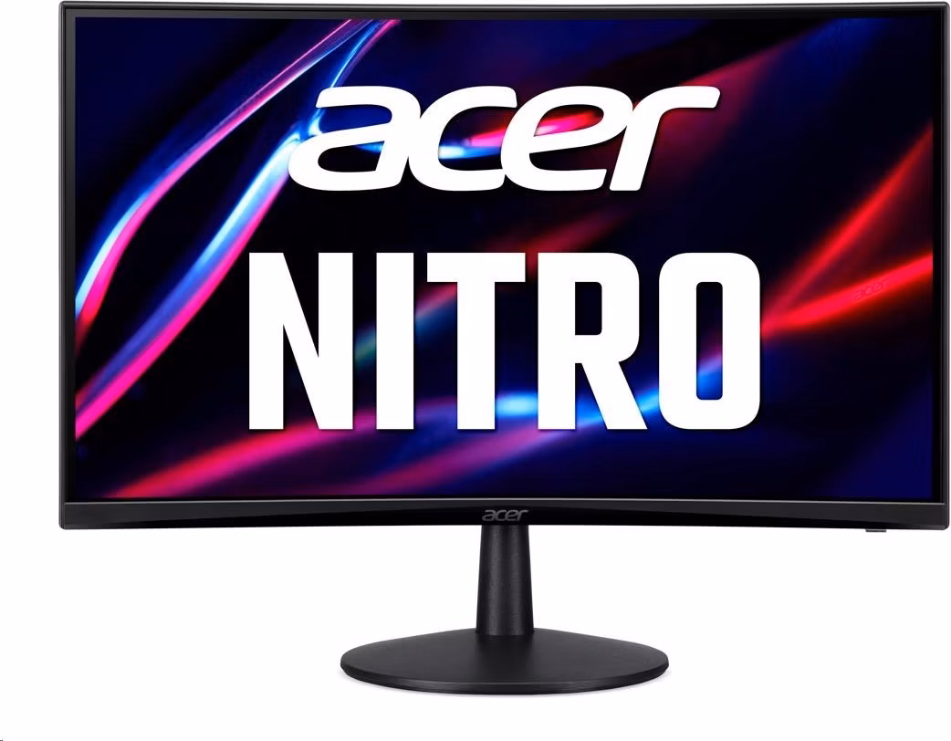 BAZAR - ACER LCD Nitro ED240QS3bmiipx 60cm (23.6") VA LED Curved, FHD 1920x1080@180Hz, 250cd/m2, 178/178, Black - Poškoz