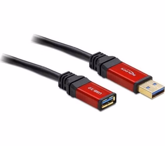 Delock prodlužovací kabel USB 3.0-A samec / samice 1 m Premium