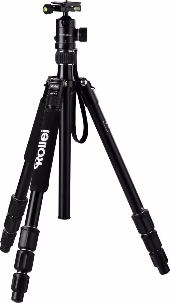 POŠKOZENÝ OBAL - Rollei Stativ C5i / Zátěž 8kg/ Vytažený 159 cm/ Černý
