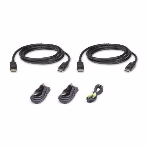 ATEN 1.8M USB DisplayPort Dual Display Secure KVM Cable Kit