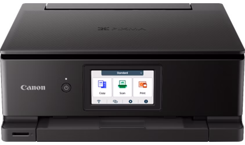 Canon PIXMA Tiskárna TS8750 Černá MF(tisk,kopírka,sken,cloud) A4, 15obr./min., LCD, USB, Wi-Fi