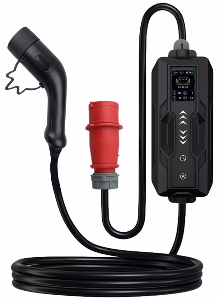 IMMAX NEO LITE cestovní nabíjecí stanice pro elektromobily EV/PHEV AC Type 2, 11kW, TUYA
