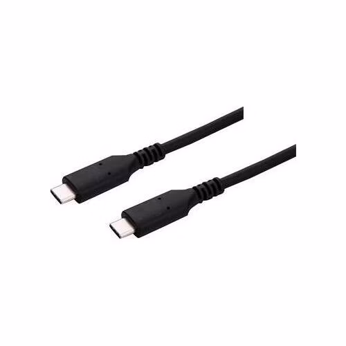 C-TECH Kabel USB 4.0, Type-C (CM/CM), PD 100W, 40Gbps, 1m, černý