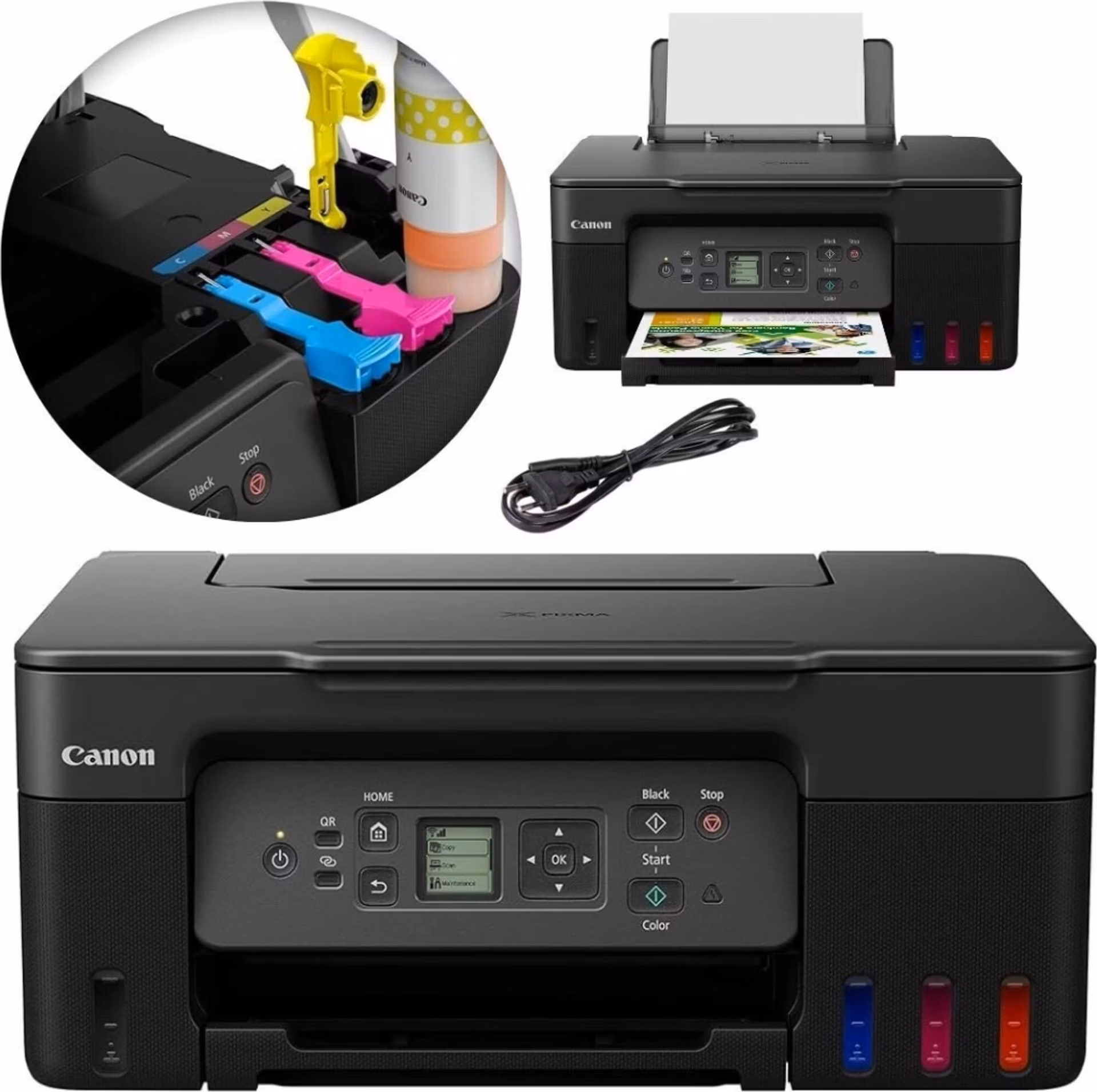 Canon PIXMA G3570 - barevná, MF (tisk,kopírka,sken) USB, Wi-Fi