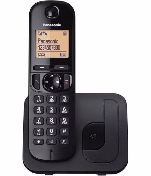 Panasonic KX-TGC210FXB telefon bezsnurovy DECT / cierny 1x