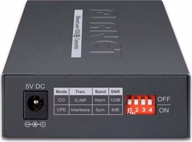 Planet VC-231G v2, Ethernet VDSL2 konvertor, 1000Base-T, master/slave, profil 30a/35b, G.993.5 Vectoring, G.INP