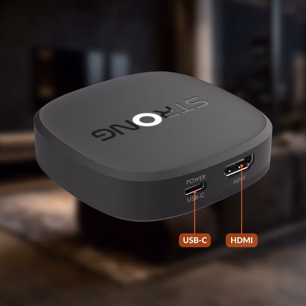 STRONG Android box LEAP-S4/ 4K UHD/ Netflix/ AMAZON Prime Video/ Google TV/ HDMI/ Wi-Fi 6/ Android TV 14