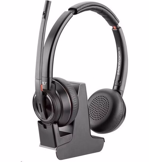 Poly Savi 8220 UC-M náhlavní souprava, DECT, ANC, USB-A, stereo