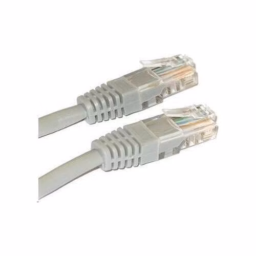 XtendLan patch kábel Cat6, UTP - 0,25m, sivý (predaj po 10 ks)