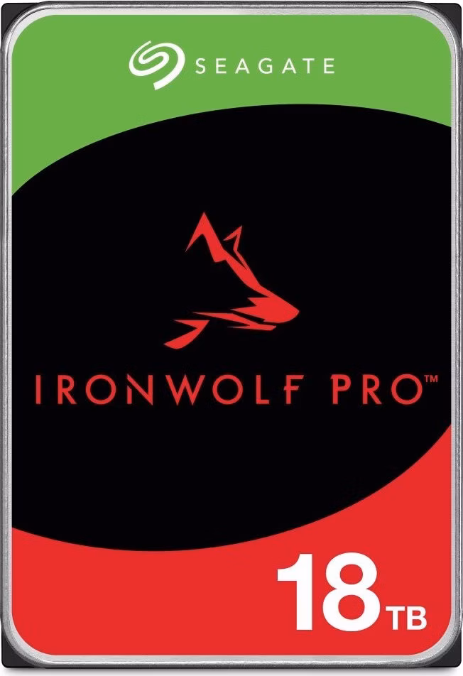 Seagate IronWolf Pro 18TB HDD / ST18000NT001 / Interní 3,5" / 7200 rpm / SATA III / 256 MB