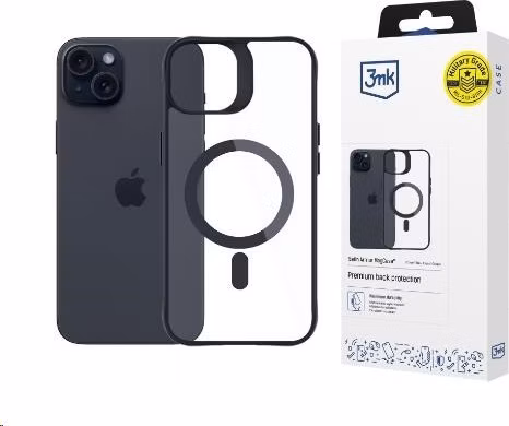 3mk ochranný kryt Satin Armor MagCase pro iPhone 15