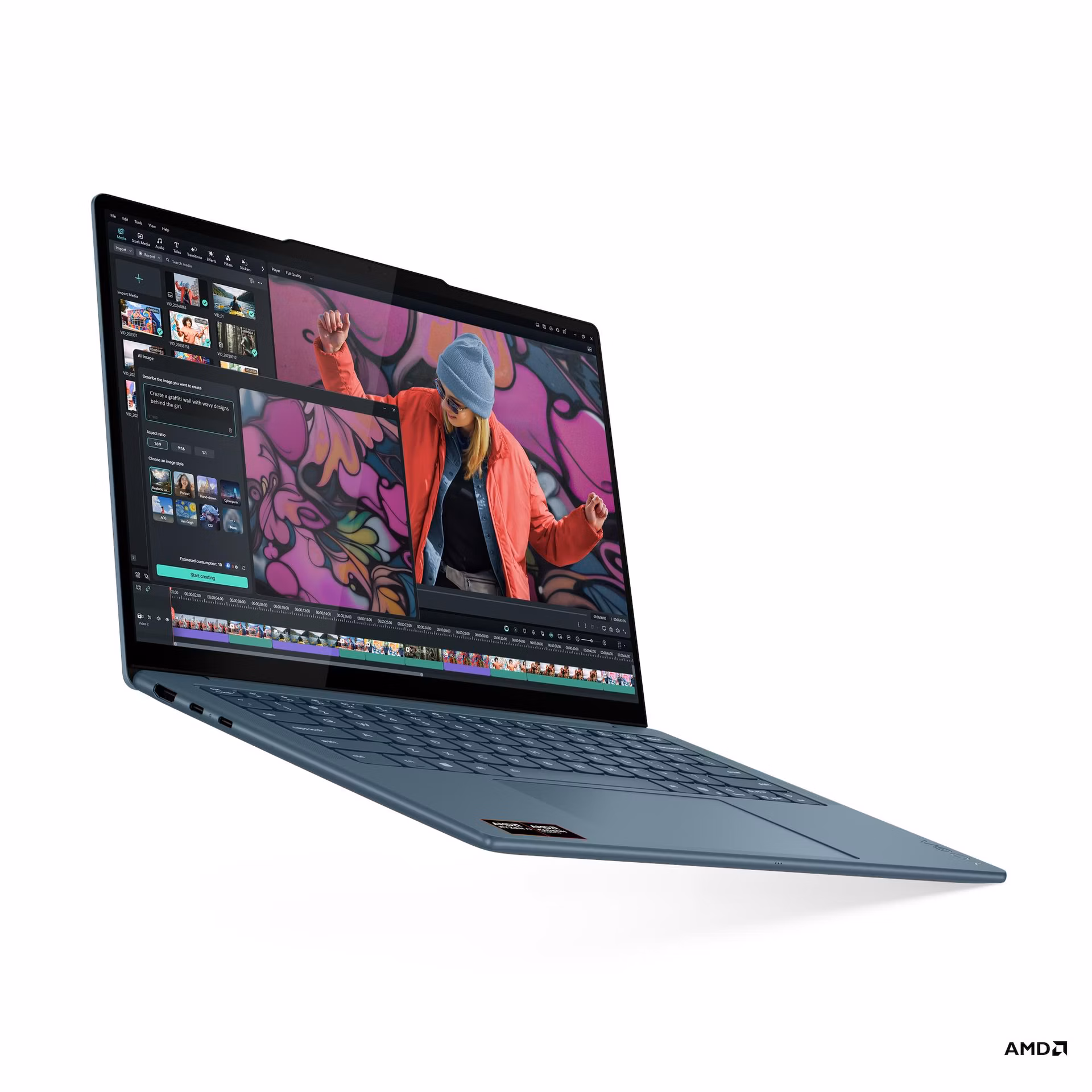 LENOVO NTB Yoga Slim 7 14AKP10 - AMD Ryzen AI 7 350,14" 2.8K WQXGA+ OLED,16GB,1TSSD,HDMI,Radeon 860M,W11H,3Y Premium