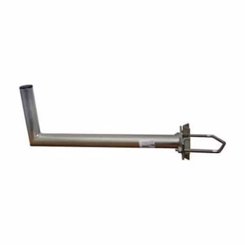 Držák antény na stožár s vinklem, galvanický zinek, délka 50cm