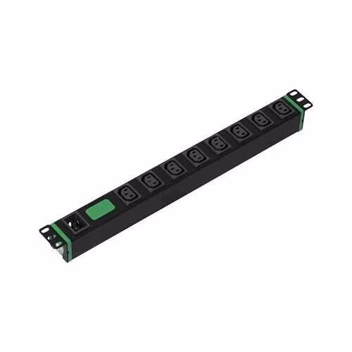 APC Easy Rack PDU, Basic, Horizontal, 1U, 3.7kW, 230V, 16A, C20->8 x C13