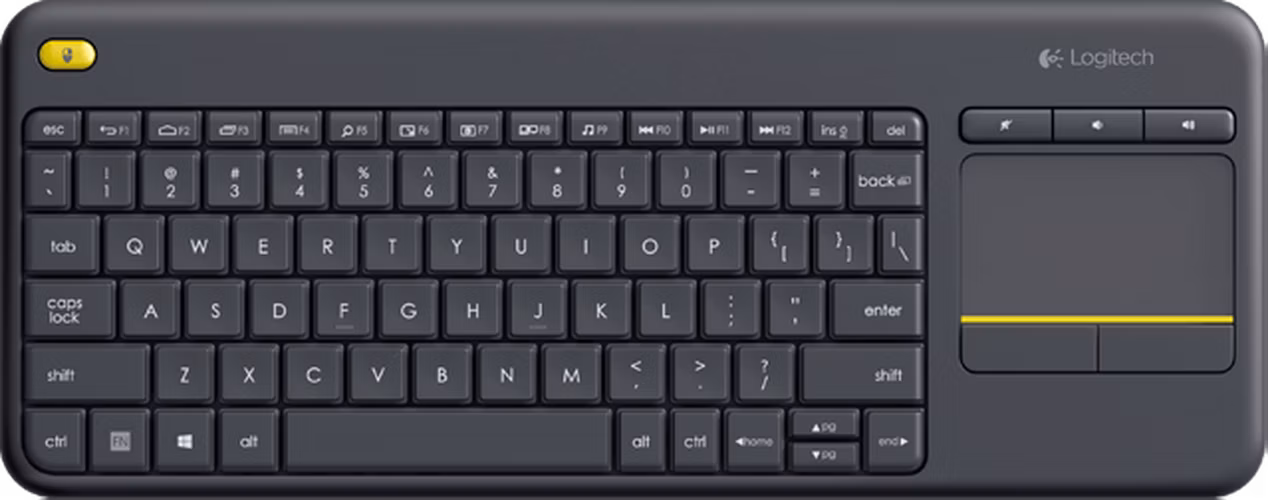 Logitech Wireless Touch Keyboard K400 Plus CZ
