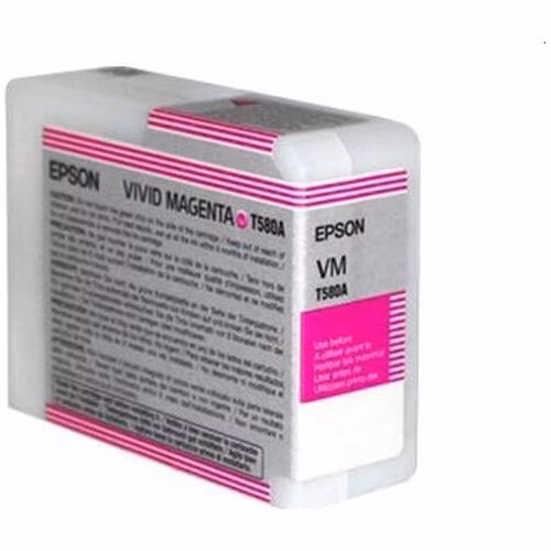 EPSON cartridge T580A vivid magenta (80ml)