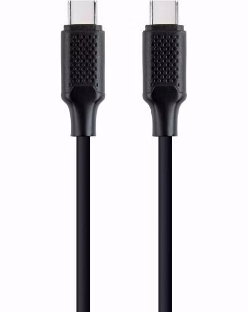 Kábel CABLEXPERT USB PD (Power Delivery), 100W, Type-C na Type-C kábel (CM/CM), 1,5m, dátový a napájací, čierny