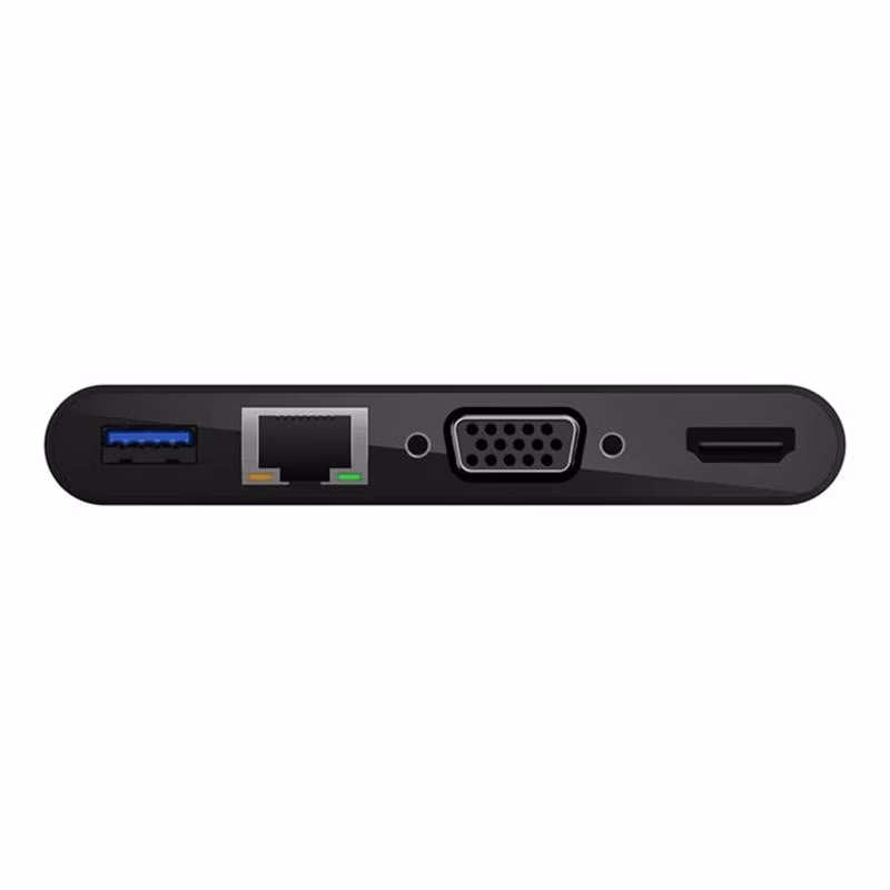 Belkin USB-C 5-in-1 Hub Plus 100W - Black