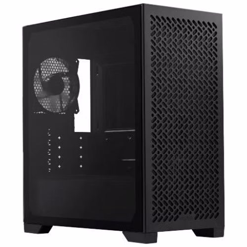 Cooler Master case Elite 302 Lite, Průhledná bočnice, mATX, 1x 120mm Fan, černá