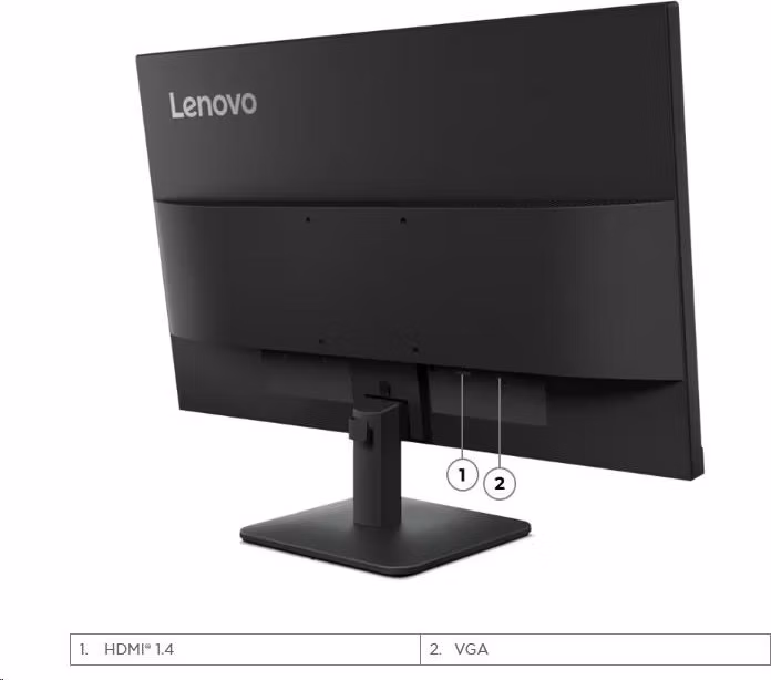 LENOVO LCD ThinkVision S24-4e - 23.8",IPS,mat,16:9,1920x1080,178/178,4/6ms,250cd/m2,1300:1,HDMI,VGA,VESA,3Y