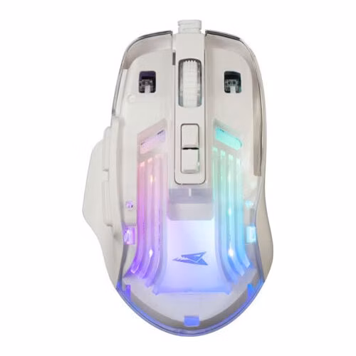 Baracuda Gaming mouse ANGLERFISH, 7D, 7 200 dpi, white