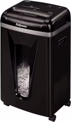 Fellowes Skartovač 450 M 9 listů/22L/NBÚ3/křížový řez/CD - poškozený obal