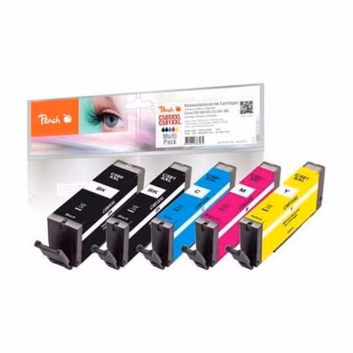 PEACH kompatibilní cartridge Canon PGI-580XXL/CLI-581XXL MultiPack