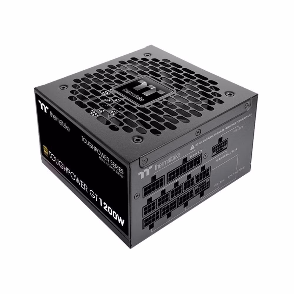 THERMALTAKE zdroj 1200W Toughpower GT, 120mm, Plně modulární, 80+ Gold, černá