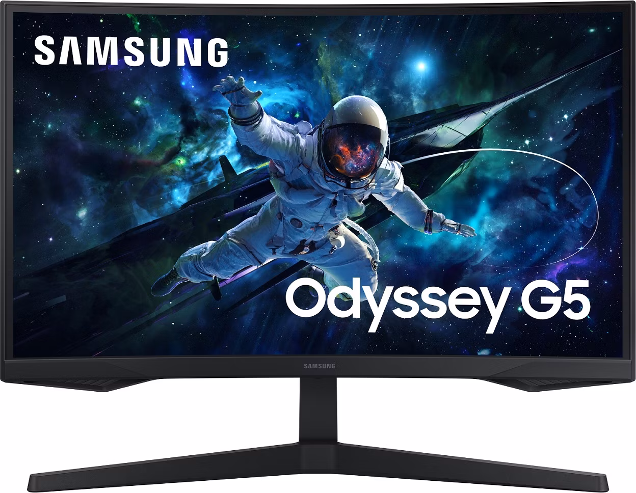 Samsung MT LED LCD herný monitor 27" Odyssey LS27AG550EUXEN -skladaný, VA,1ms, 2560x1440,165Hz,HDMI,Display Port