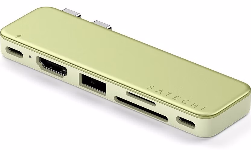 Satechi USB-C Snap Hub - Citrus