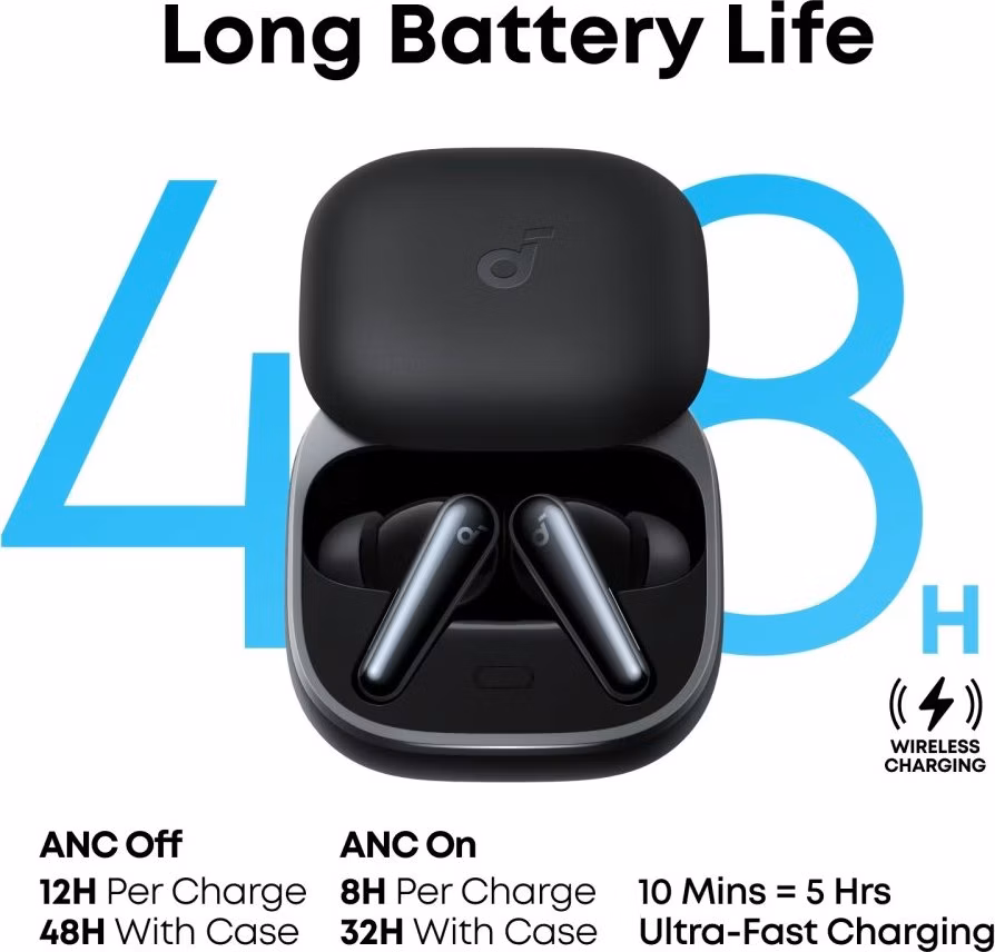 Anker Sluchátka Bluetooth Soundcore Liberty 5 černá