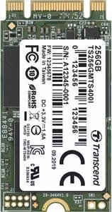 TRANSCEND MTS400I 256GB Industrial SSD disk M.2 2242, SATA III 6Gb/s (MLC), 530MB/s R, 470MB/s W
