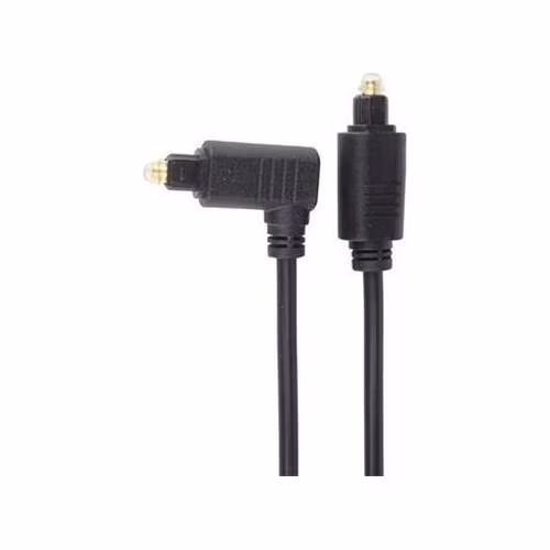 PremiumCord Kabel Toslink - Toslink 90°, tloušťka kabelu:4.0mm, délka 1m