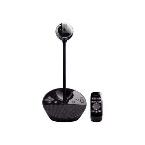 Logitech HD webkamera ConferenceCam BCC950/ 1920x1080/ USB/ Optika Carl Zeiss/ Dálkové ovládání/ Černá