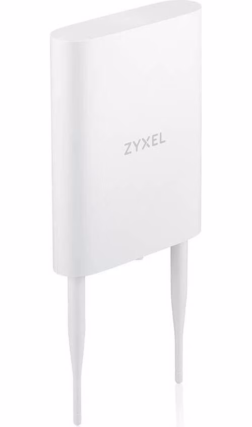 ZYXEL NWA55BE BE5100, 2x2 MU-MIMO, Smart Mesh, Outdoor IP55, PoE+ (802.3at), Standalone/Nebula Cloud Mng Inclued adapter