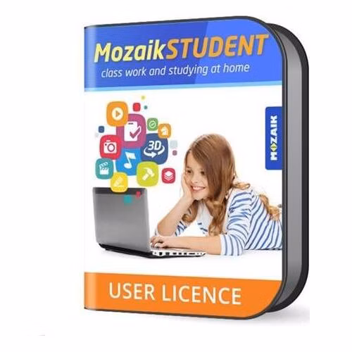 Mozaik licencia STUDENT WUWP1Y - pre jedneho studenta na 1 rok