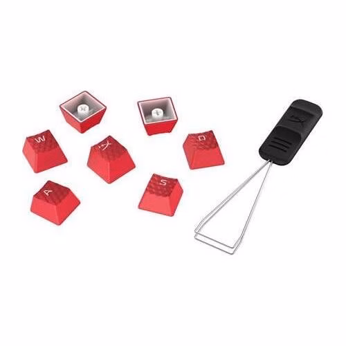 HP HyperX Rubber Keycaps - Gaming Accessory Kit - Red (US Layout)